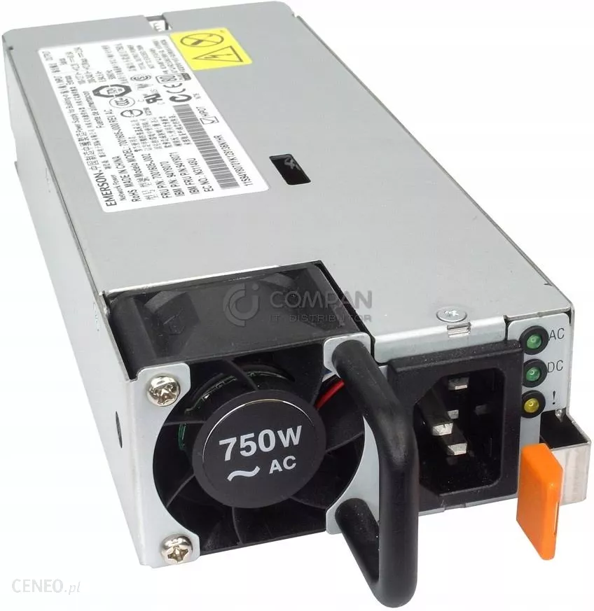 IBM / EMERSON POWER SUPPLY 750W AC 80 PLUS PLATINUM HOT SWAP (7001605-J000-IBM)